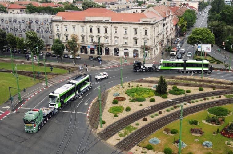 Primul tramvai fabricat la Arad a plecat spre Bucureşti