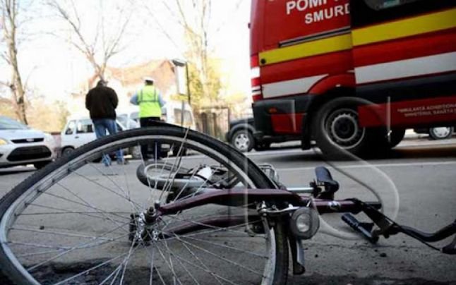 Biciclist rănit în urma unui accident în municipiu