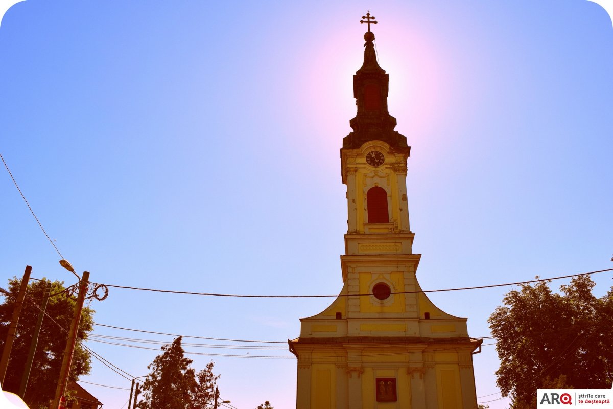 Sângerie a fost ieri aura Bisericii Sârbești din Arad