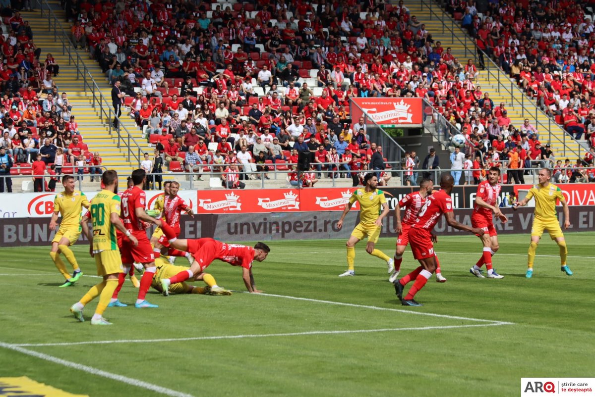 De ziua lui Domide, Bătrâna Doamnă îşi ia la revedere de la suporteri cu o victorie: UTA – CS Mioveni 1-0 (FOTO)