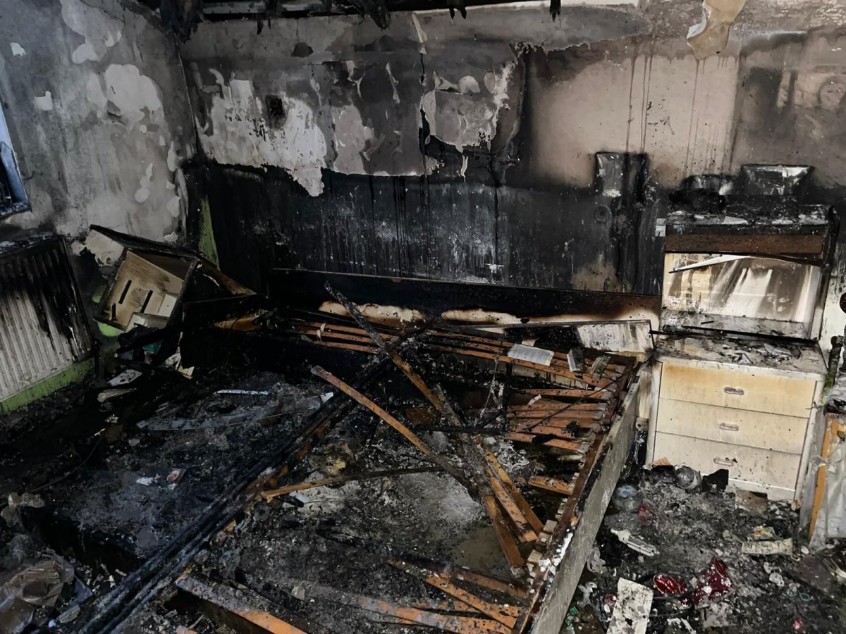 Incendiu la o casă particulară din Arad