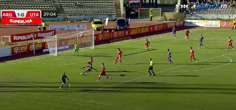 Bătrâna Doamnă începe APĂSAT cu STÂNGUL: FC Argeş – UTA 2-0