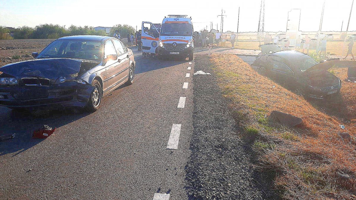 Accident rutier cu șapte victime între localitățile Horia și Șiria