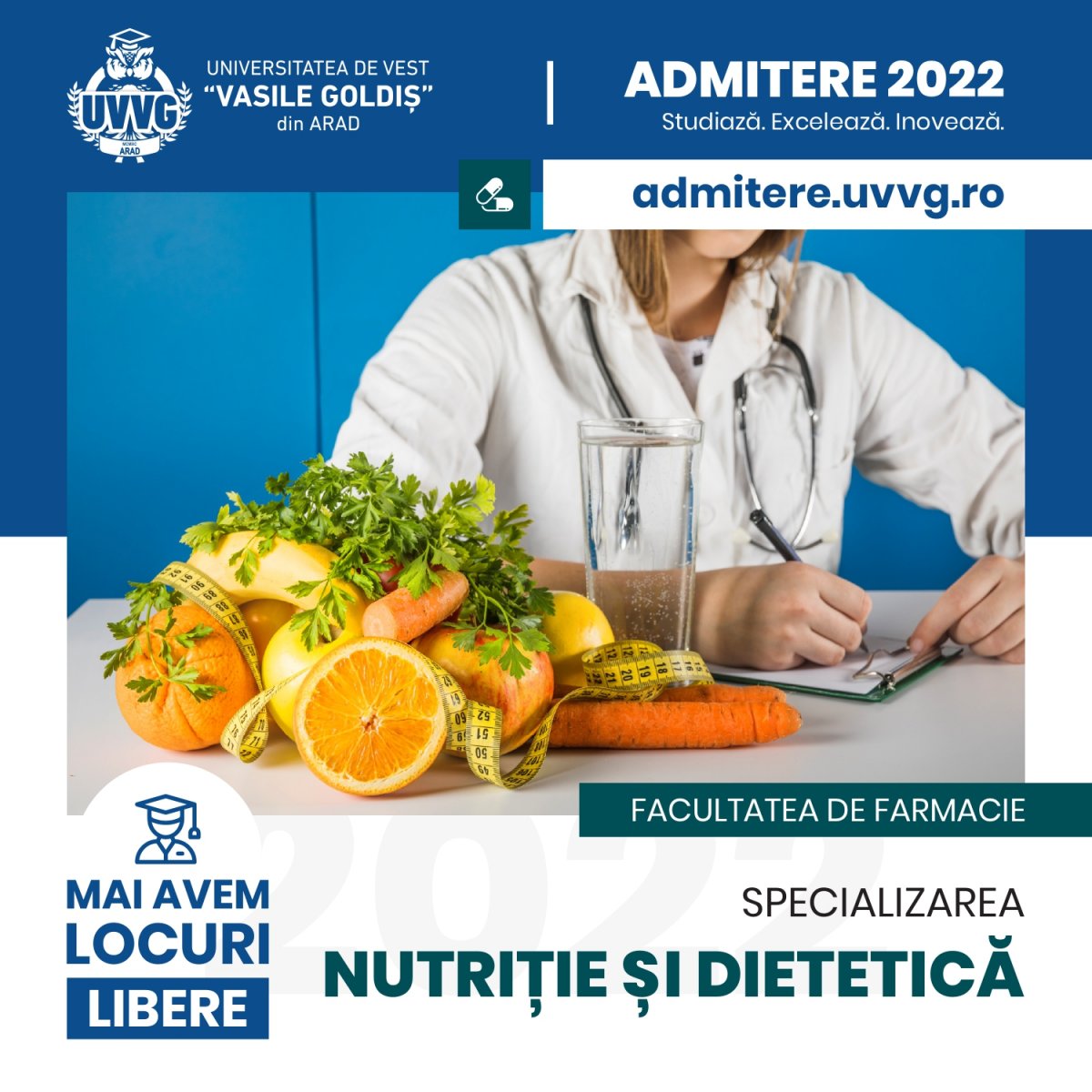 NUTRIȚIE ȘI DIETETICĂ LA U.V.V.G.