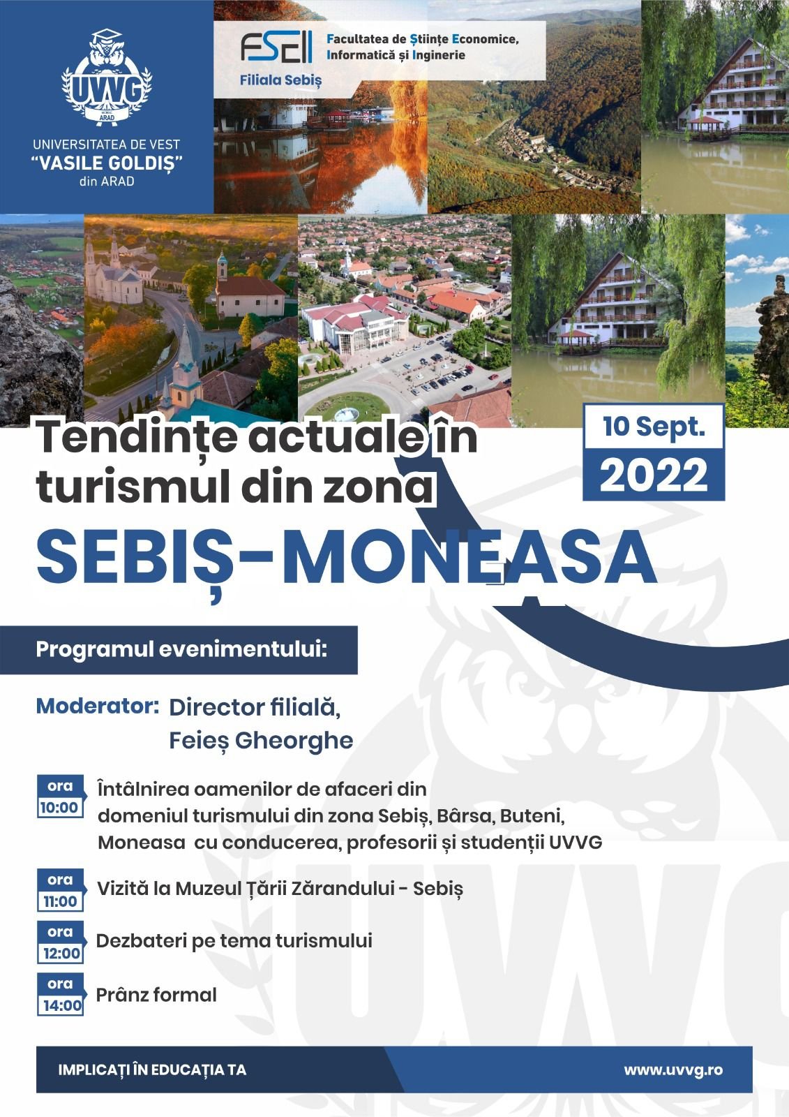 #WORKSHOP TENDINȚE ACTUALE ÎN TURISMUL DIN ZONA SEBIȘ - MONEASA