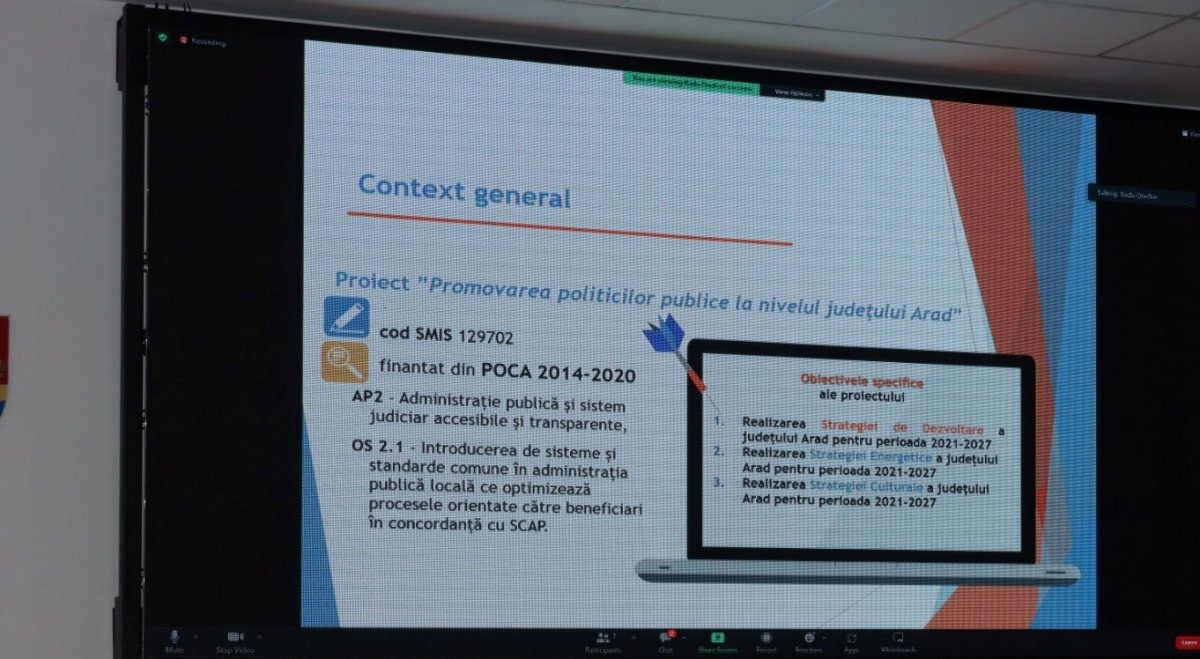 Strategia de Dezvoltare a judeţului şi Strategia Energetică realizate cu contribuţia a sute de persoane şi instituţii