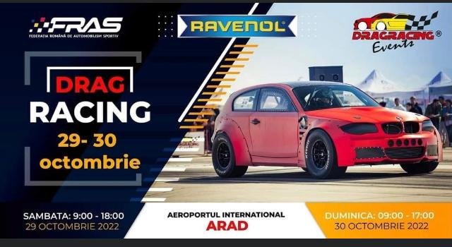 Drag Racing Events pe Aeroportul Internațional Arad!
