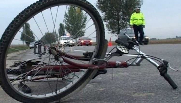 Biciclist accidentat de o autoutilitară la Zădăreni
