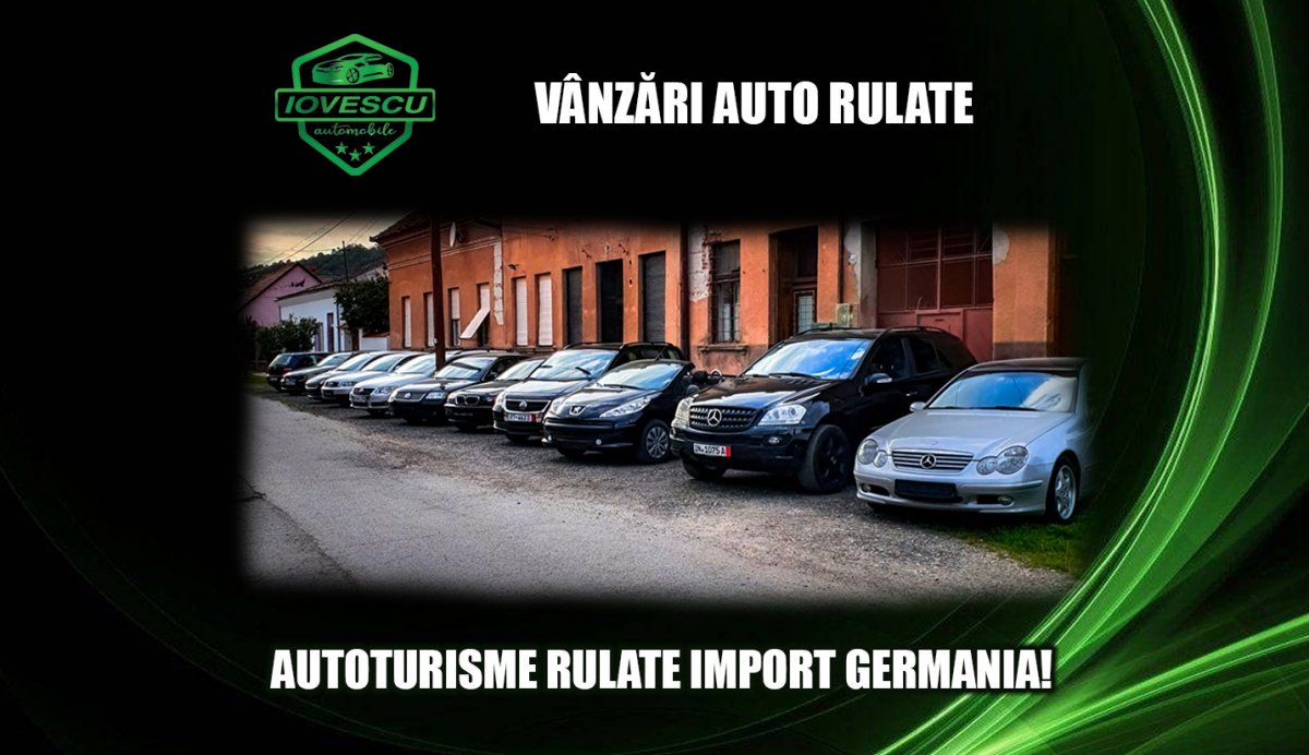 Parc Auto Iovescu Automobile - Vânzări autoturisme rulate import Germania!