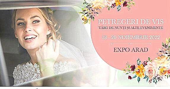 Târgul de nunți Petreceri de Vis te așteaptă din nou la Expo Arad, să îți transforme nunta într-un eveniment special
