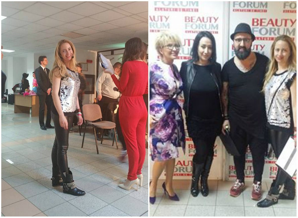 Arădeanca Andreea Bila a făcut parte din juriu la Campionatul României  de Make-up