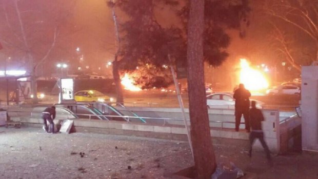 ATENTAT TURCIA. Cel puţin 37 DE MORŢI şi peste 125 DE RĂNIŢI într-o explozie la Ankara VIDEO 