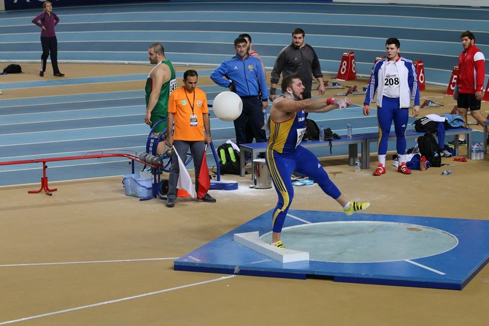 Atletul arădean Gag, cea mai bună performanţă a anului înaintea Balcaniadei şi a Cupei Europei