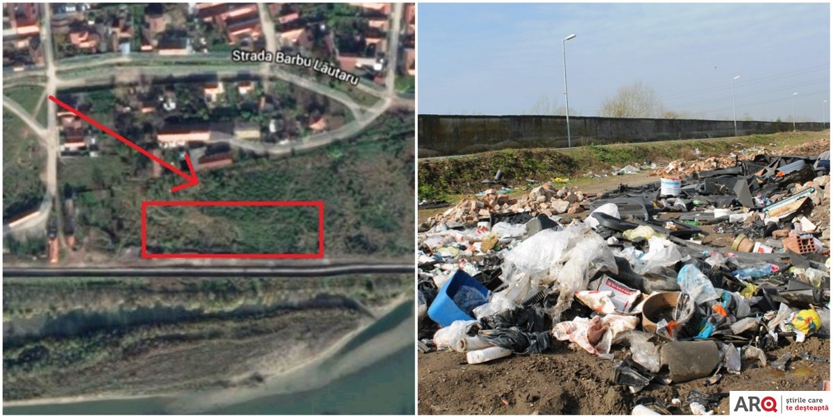 FOTO | Aici sunt gunoaiele dumneavoastră! Un teren de lângă Alfa, invadat de componente auto din plastic