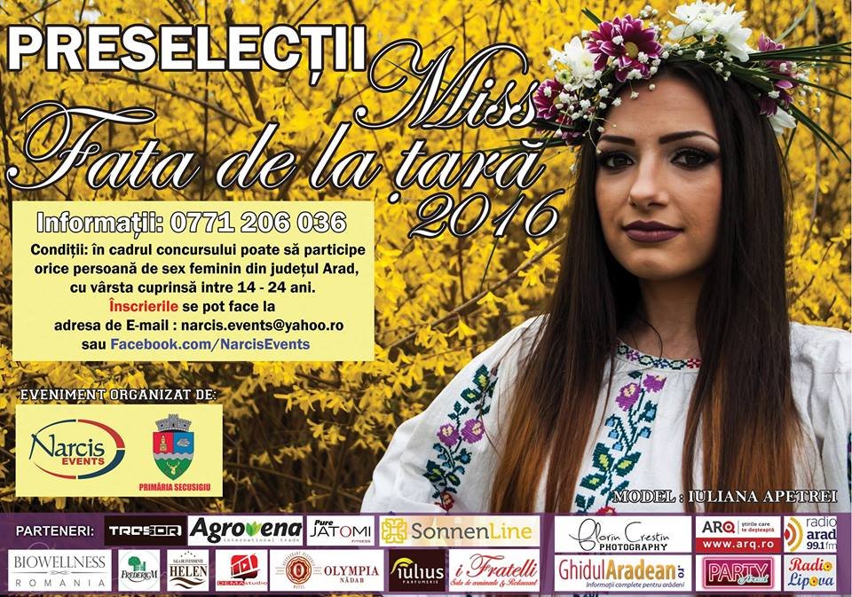 Preselecţii Miss Fata De La Ţară 2016