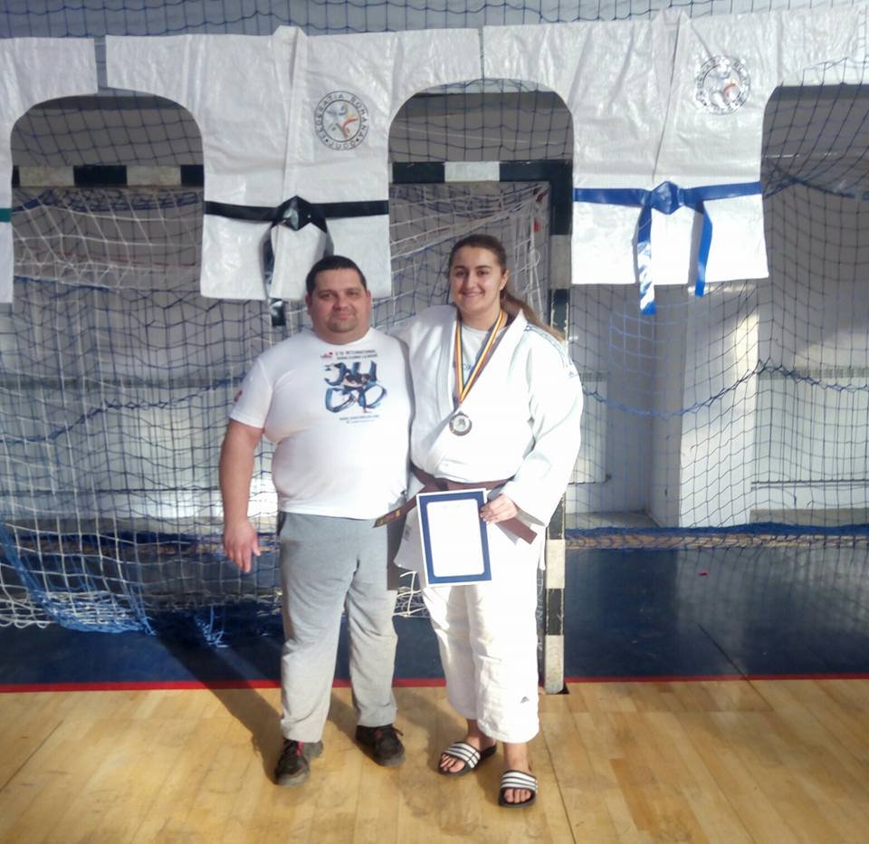 Argint naţional pentru judoka Diana Tomuţ Popa