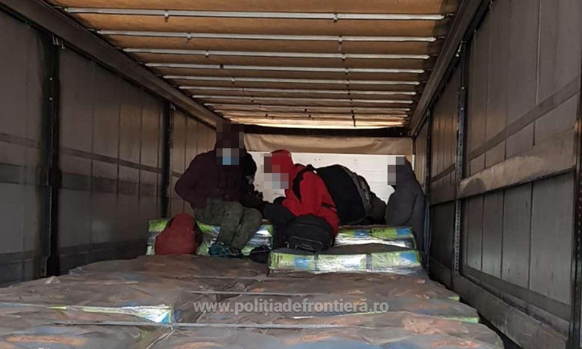 35 de migranți depistați în tentativă de trecere ilegală a frontierei