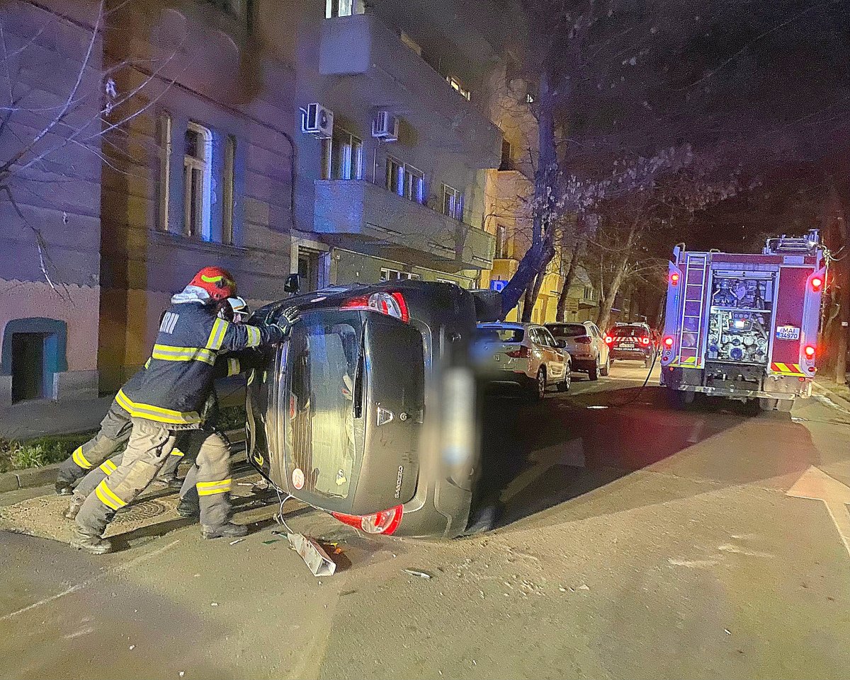 Accident rutier pe strada  Nicolae Grigorescu