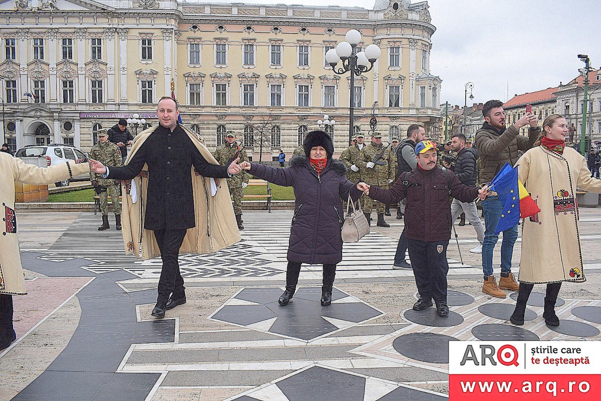 Mica Unire sărbătorită la Arad