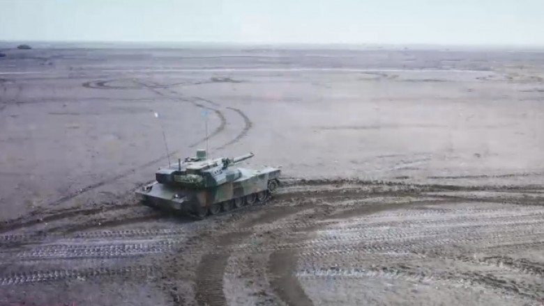 Exerciţii militare de amploare la Smârdan: francezii pun la bătaie tancurile Lecrec (VIDEO)