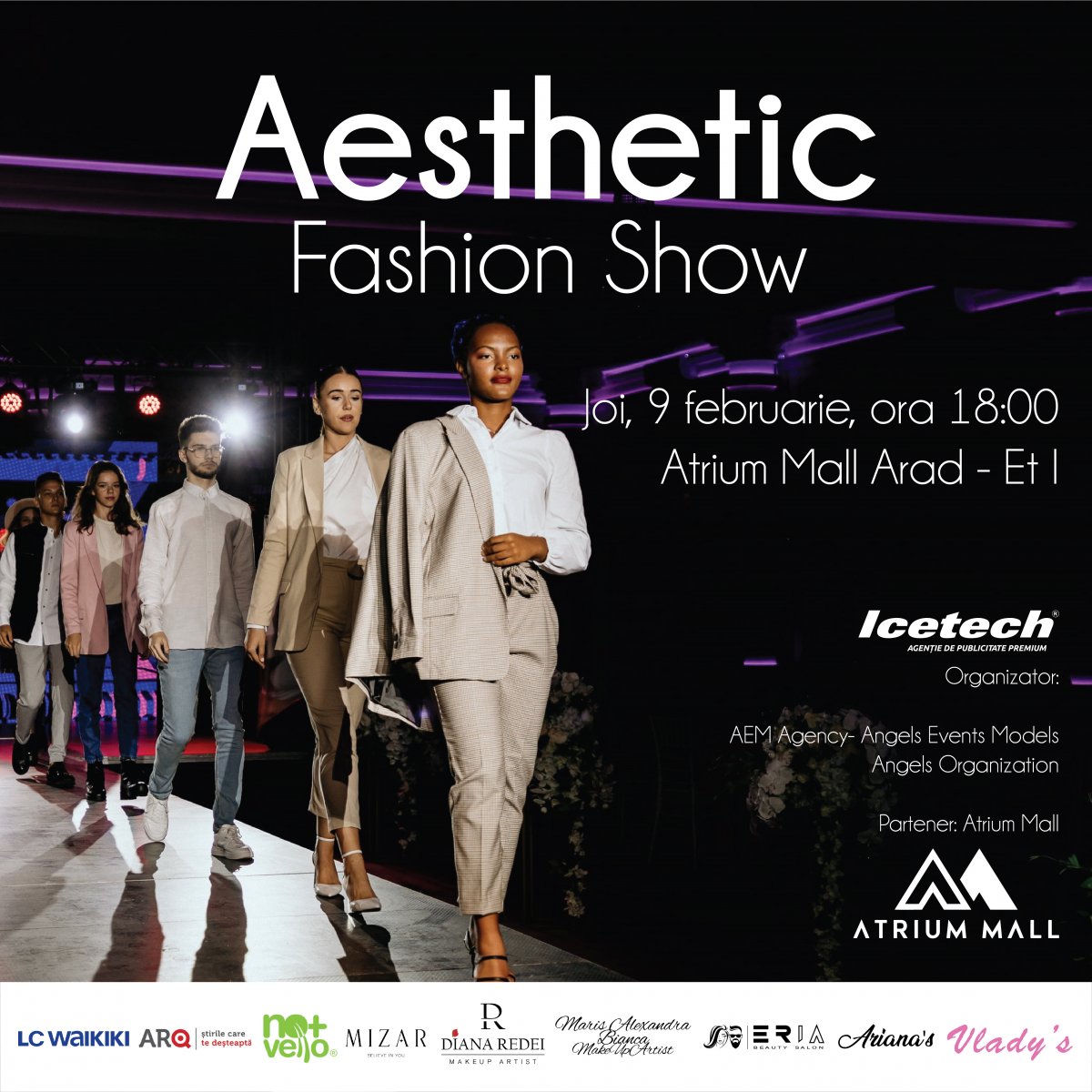 Aesthetic Fashion Show la Atrium Mall Arad