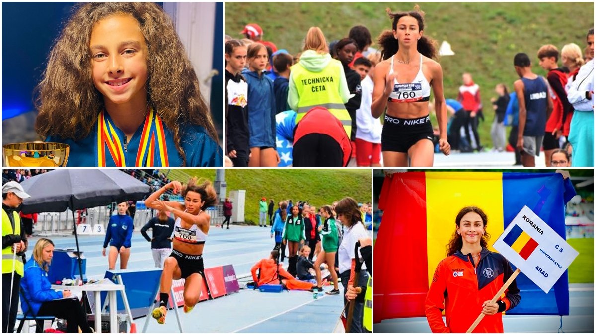 Denise Nicole Bejan, noua senzație a Aradului! Tânăra sportivă câștigă tot ce se poate și are șanse uriașe să devină un atlet de talie mondială