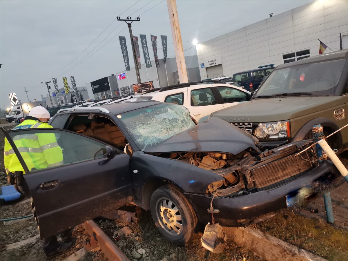 Accident rutier la ieșirea din Arad spre Nădlac