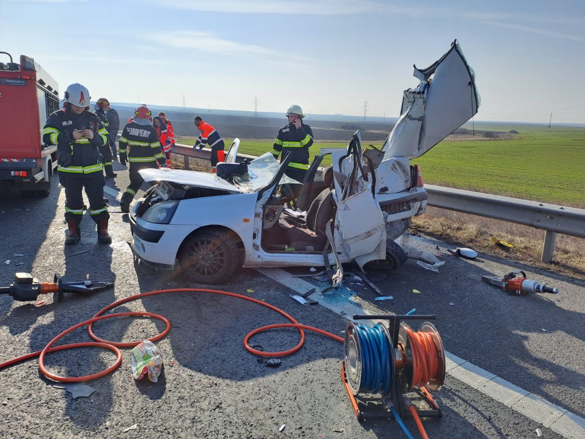 Accident mortal cu Renault pe Autostrada A1, între Arad  și Timișoara