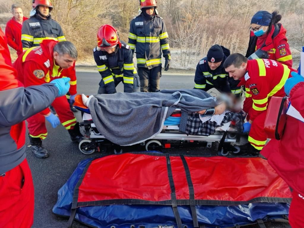 Accident rutier la Căpruța