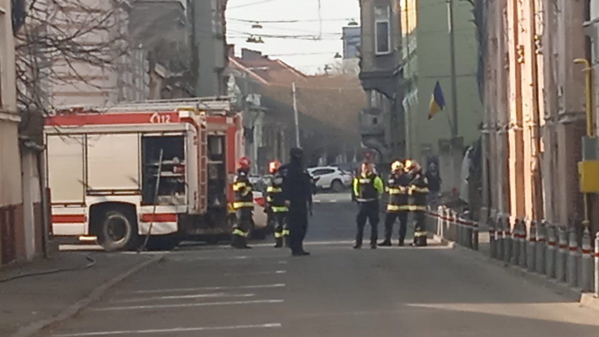 Rucsac suspect pe str. Cloșca