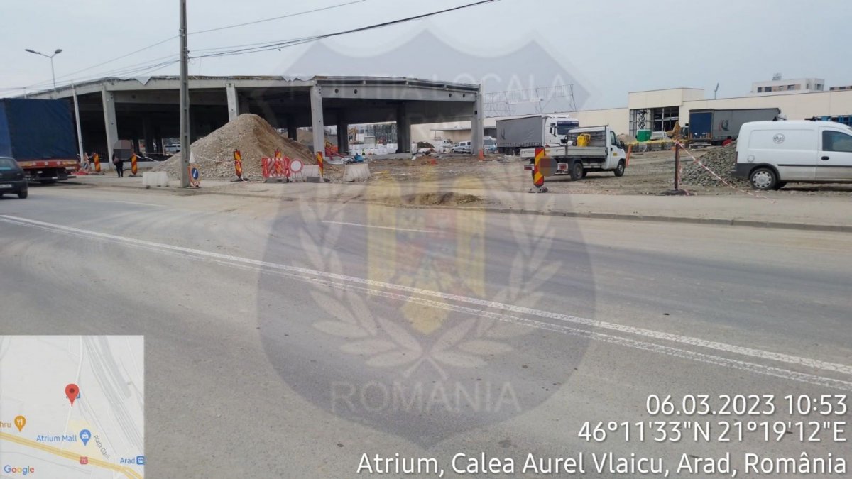 Două zile și două amenzi pentru noroiul de pe carosabil (FOTO)