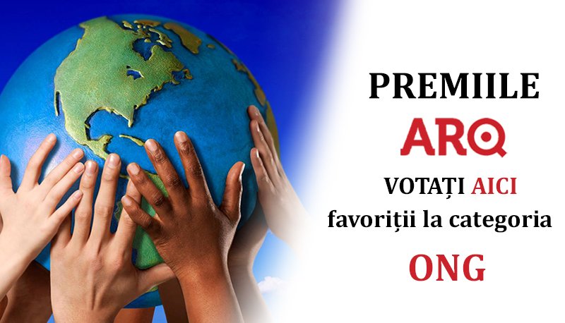Premiile ARQ. Votați AICI favoriții la categoria ONG
