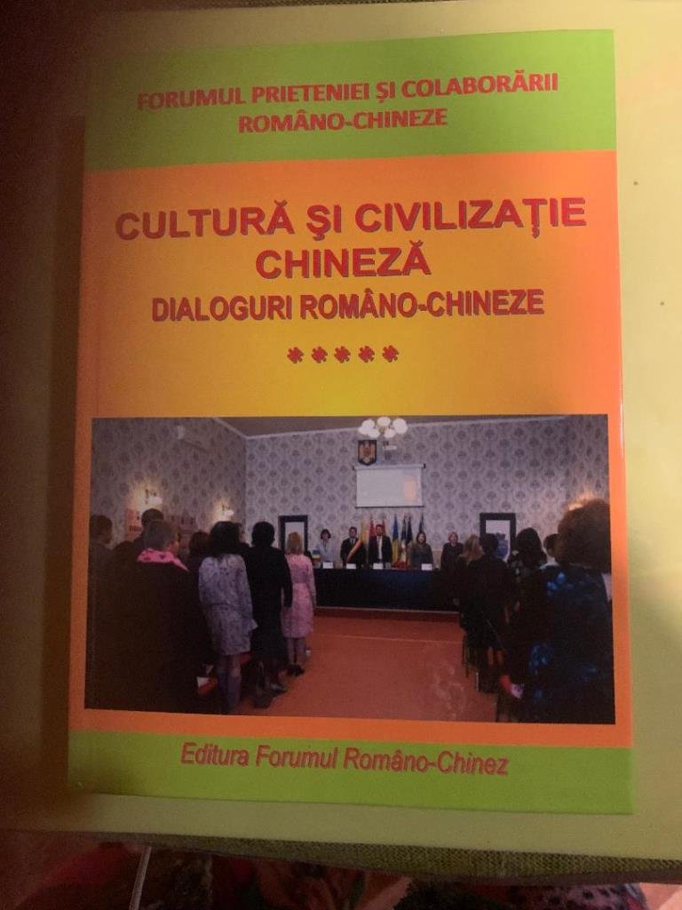 Cel de-al V-lea volum al cărţii „CULTURĂ ȘI CIVILIZAȚIE CHINEZĂ. DIALOGURI ROMÂNO-CHINEZE” va fi lansat joi