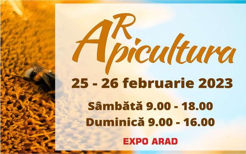 Începe târgul ARpicultura! între 25-26 februarie, la EXPO Arad