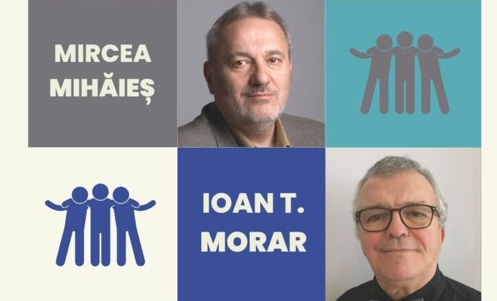 Mircea Mihăieş şi Ioan T. Morar, în conferinţă la Biblioteca Judeţeană