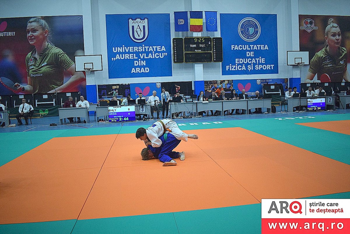 Campionatul Național de Judo se desfășoară la UAV