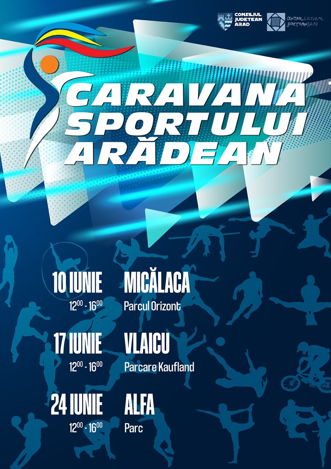 „Caravana Sportului Arădean”, în cartierul Alfa