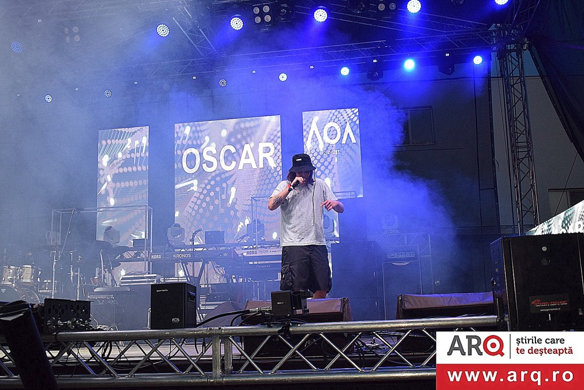 AOA, ziua a treia: Muzică trap și multă voie bună în ultima seară a festivalului Arad Open Air (FOTO)