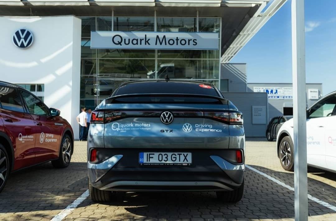 Hai să testezi unul dintre modelele electrice Volkswagen ID la Quark Motors Arad!