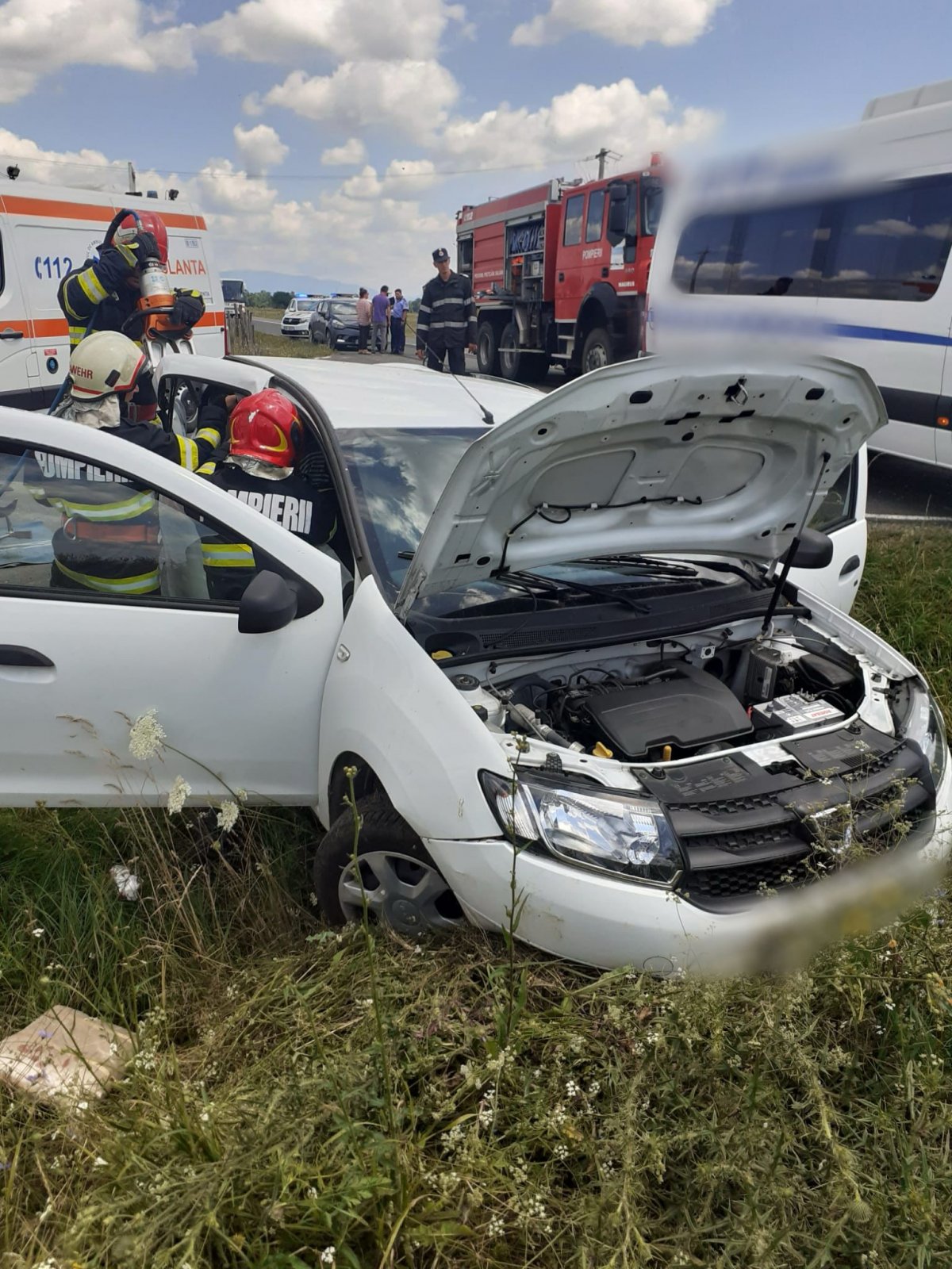 Accident pe șoseaua de centură a orașului Ineu