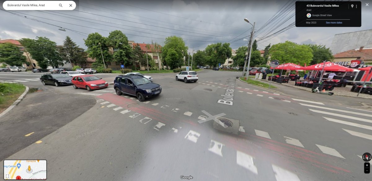 Se amenajează un sens giratoriu provizoriu la intersecţia străzilor Ioan C. Brătianu, General Vasile Milea și Traian Moșoiu
