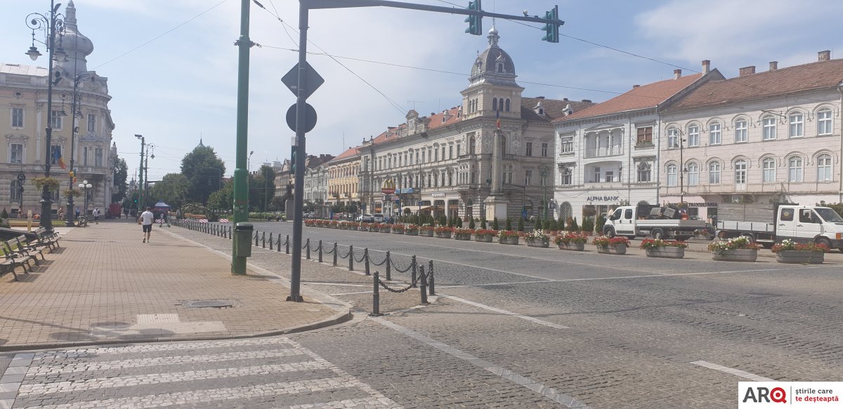 Se restricţionează circulaţia în faţa Primăriei şi pe străzile A.D. Xenopol şi Romul Veliciu / UPDATE: Cum se modifică circulaţia tramvaielor