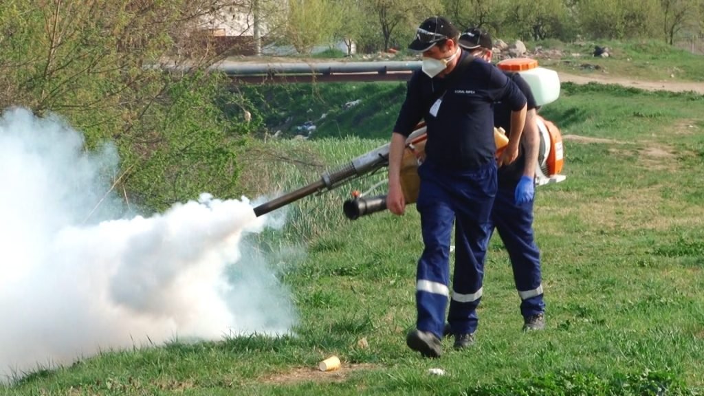 O nouă acțiune de dezinsecție în municipiu