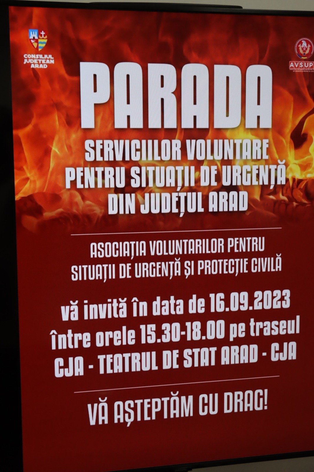 Parada voluntarilor ISU