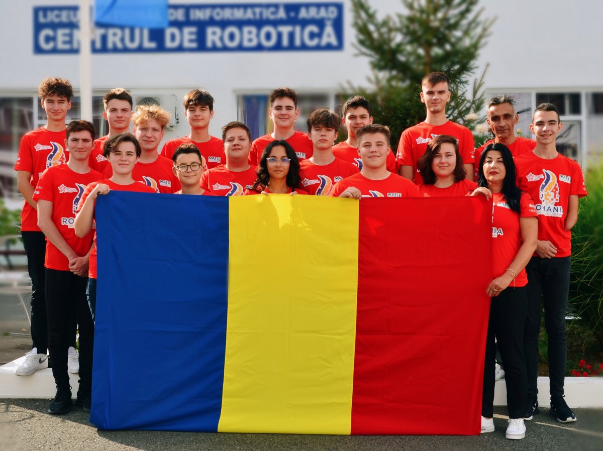 Pregătirile pentru concursul FIRST Global Challenge întră în linie dreaptă! Echipa de robotică a României TEAM Romania - Delta Force, gata de start la Olimpiadă