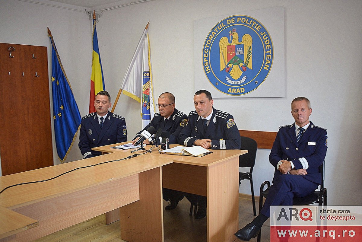  Analiza activității I.P.J. Arad în primele 8 luni ale anului 2023 