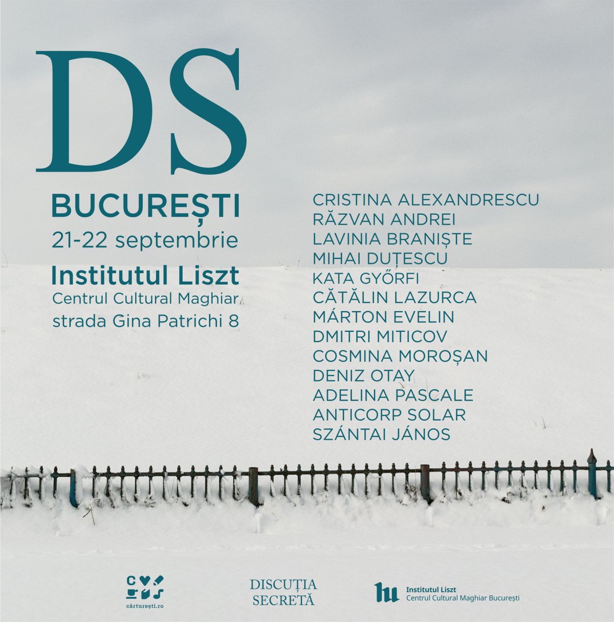 Discuția secretă la București: poezie, antologie, performance
