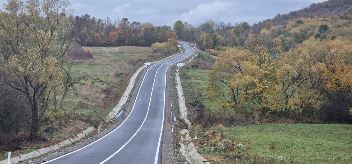 Drumul Dieci-Dezna, construit de la zero de CJA, a fost finalizat (FOTO)