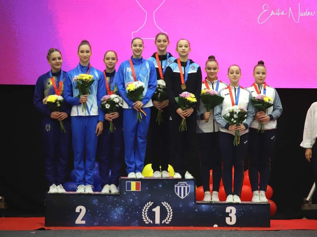 CSM Arad performează din nou la Campionatul Național de Gimnastică Aerobică (FOTO)