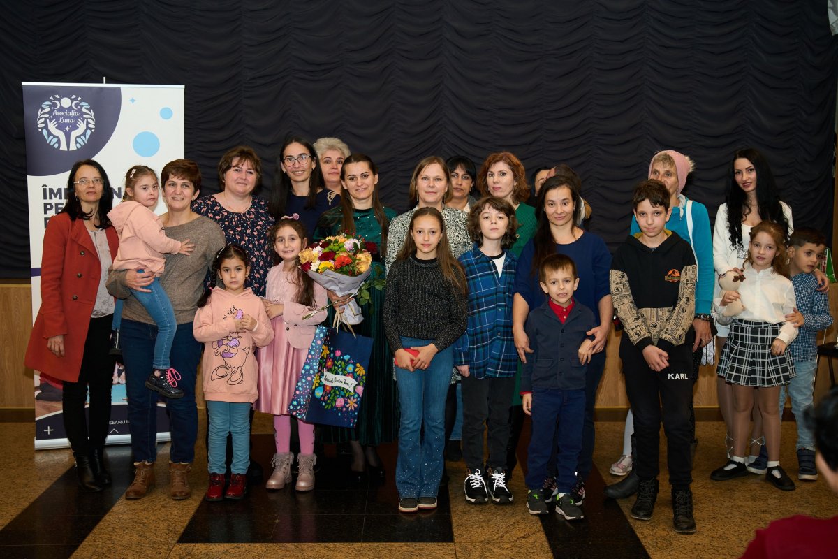 Inaugurarea Asociației Luna, o asociație dedicată persoanelor cu dizabilități, în special a copiilor cu autism